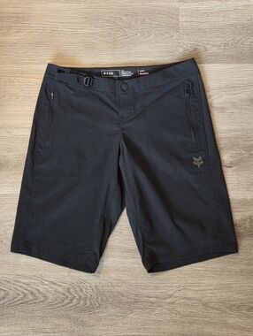 Fox Ranger Shorts Women’s Medium Black MTB Bike 11.5” Inseam